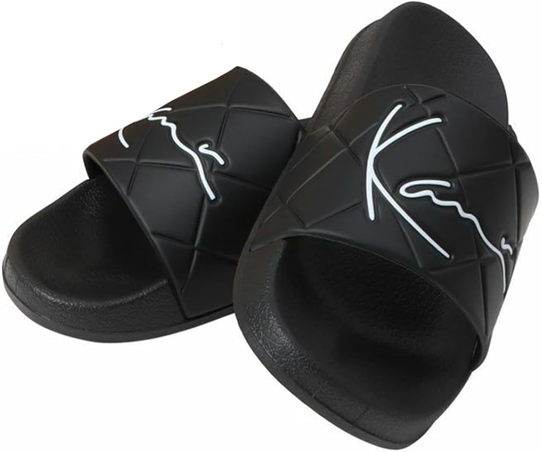 Amazon | [カールカナイ] キルティング エンボス サンダル メンズ